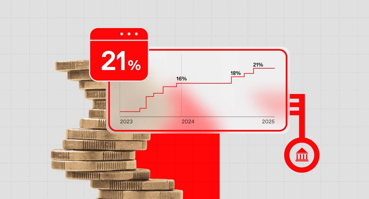 изображение: Ключевая ставка снова 21% — изменится ли доходность вкладов