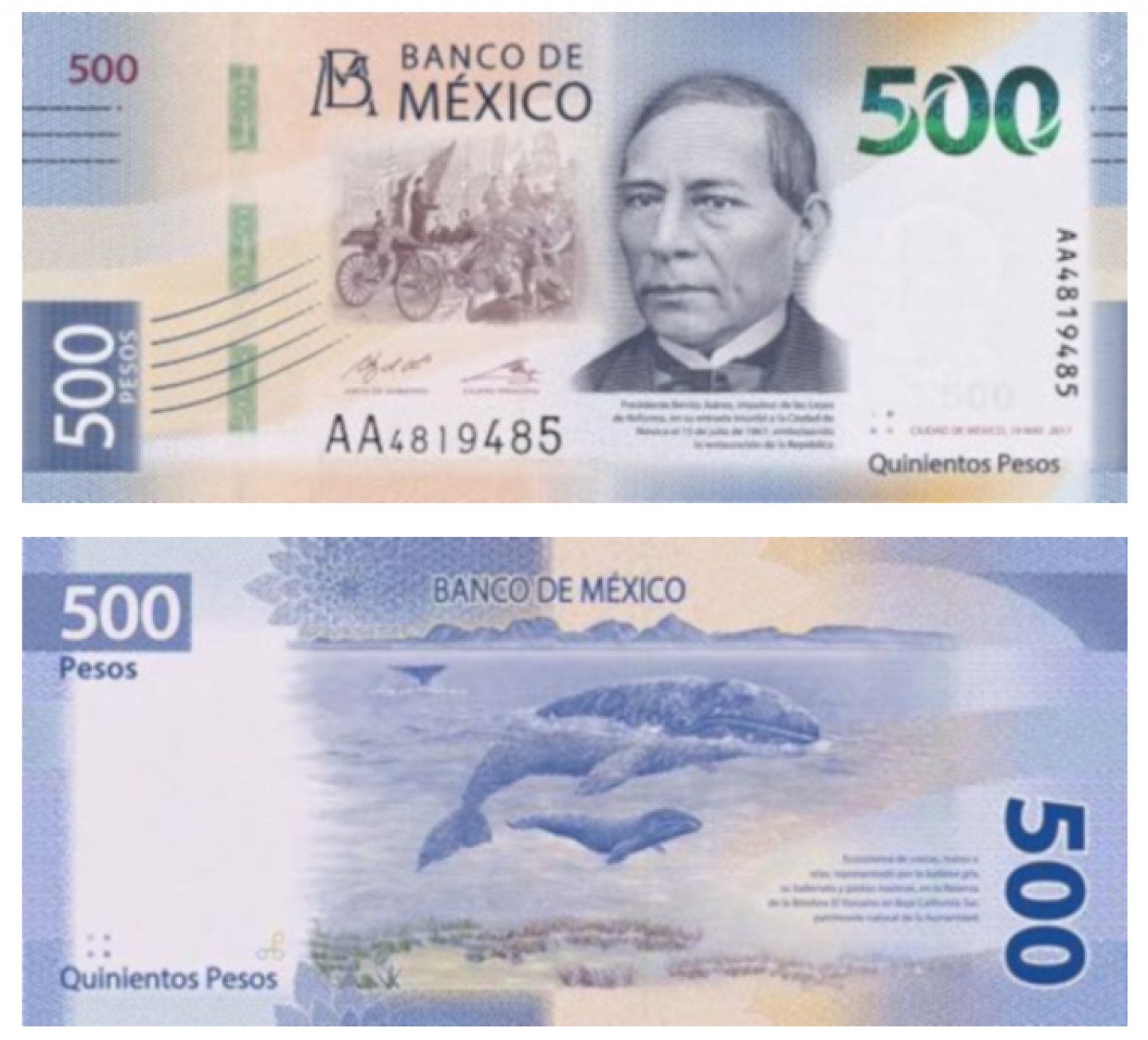 500 мексиканских песо