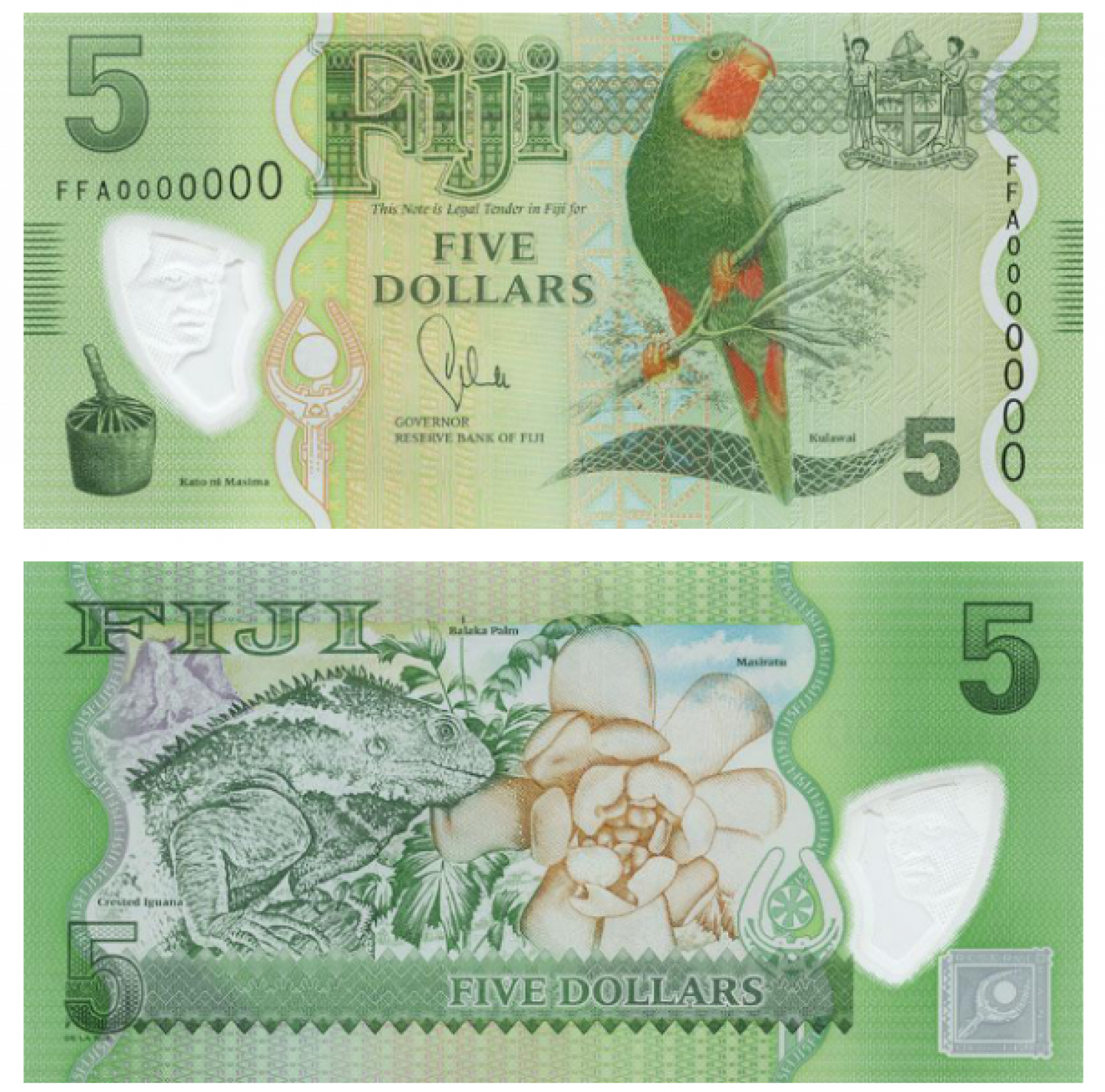 5 долларов Фиджи